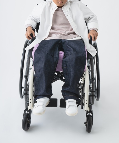 NANO universe（ナノユニバース）の「【KIDS】デニムベイカーポケットチェアーパンツ（両脇4分開き）（デニムパンツ・キッズ・インディゴブルー・縦140・横140/縦140・横130/縦130・横140/縦130・横130/縦130・横120/縦120・横130/縦120・横120/縦120・横110/縦110・横120/縦110・横110/縦110・横100/縦100・横110/縦100・横100）」の19枚目の写真