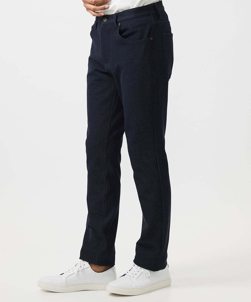 MICHEL KLEIN HOMME   （ミッシェルクランオム）の「デニム調ストレッチファイブポケットパンツ（その他パンツ・メンズ・ライトグレー/ブラック/ネイビー・MEDIUM/LARGE/X-LARGE）」の7枚目の写真