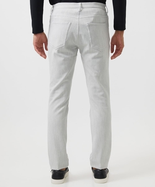 MICHEL KLEIN HOMME   （ミッシェルクランオム）の「デニム調ストレッチファイブポケットパンツ（その他パンツ・メンズ・ライトグレー/ブラック/ネイビー・MEDIUM/LARGE/X-LARGE）」の11枚目の写真