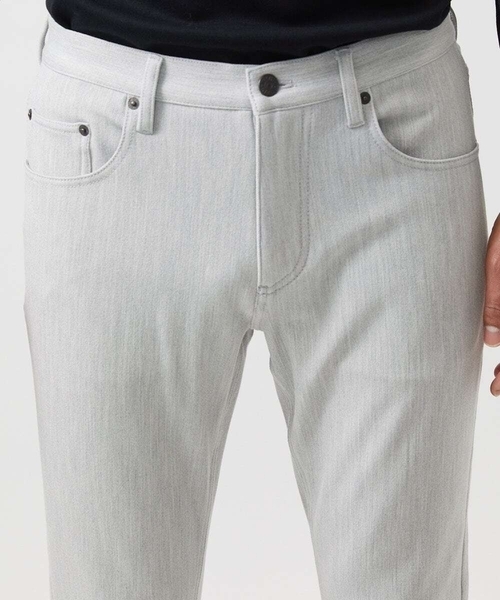 MICHEL KLEIN HOMME   （ミッシェルクランオム）の「デニム調ストレッチファイブポケットパンツ（その他パンツ・メンズ・ライトグレー/ブラック/ネイビー・MEDIUM/LARGE/X-LARGE）」の13枚目の写真
