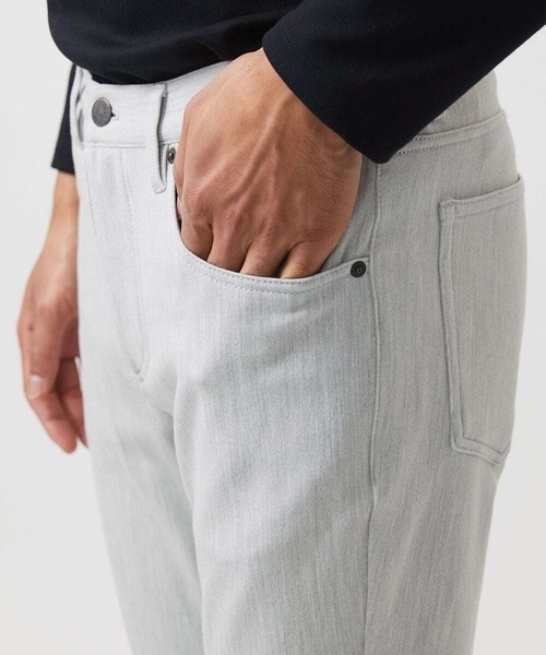 MICHEL KLEIN HOMME   （ミッシェルクランオム）の「デニム調ストレッチファイブポケットパンツ（その他パンツ・メンズ・ライトグレー/ブラック/ネイビー・MEDIUM/LARGE/X-LARGE）」の14枚目の写真
