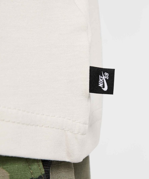 NIKE SB（ナイキエスビー）の「NIKE SB/ナイキエスビー 半袖Tシャツ フロントプリント HJ0805-010/HJ0805-072（Tシャツ/カットソー・メンズ・ストーン/ブラック・L/M/XL）」の8枚目の写真