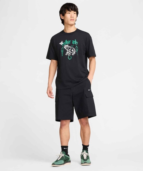 NIKE SB（ナイキエスビー）の「NIKE SB/ナイキエスビー 半袖Tシャツ フロントプリント HJ0805-010/HJ0805-072（Tシャツ/カットソー・メンズ・ストーン/ブラック・L/M/XL）」の11枚目の写真