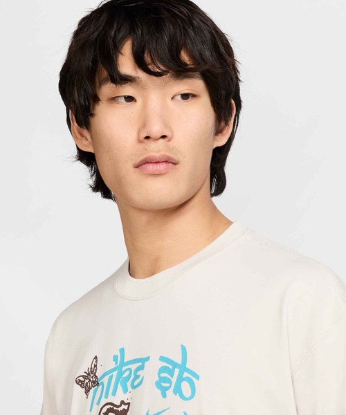 NIKE SB（ナイキエスビー）の「NIKE SB/ナイキエスビー 半袖Tシャツ フロントプリント HJ0805-010/HJ0805-072（Tシャツ/カットソー・メンズ・ストーン/ブラック・L/M/XL）」の6枚目の写真