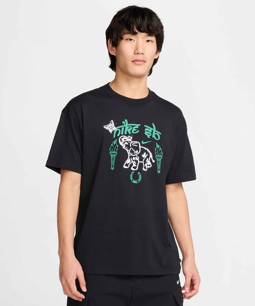 NIKE SB（ナイキエスビー）の「NIKE SB/ナイキエスビー 半袖Tシャツ フロントプリント HJ0805-010/HJ0805-072（Tシャツ/カットソー・メンズ・ストーン/ブラック・L/M/XL）」の9枚目の写真