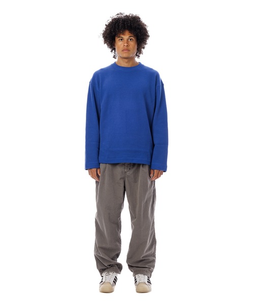 Sandinista(サンディニスタ)の「Roughly Cotton Knit Slit Top / ザックリスリット入りコットンニットトップ(ニット/セーター・メンズ・ピンク系/ブルー系その他/アイボリー・MEDIUM/SMALL/LARGE)」の19枚目の写真