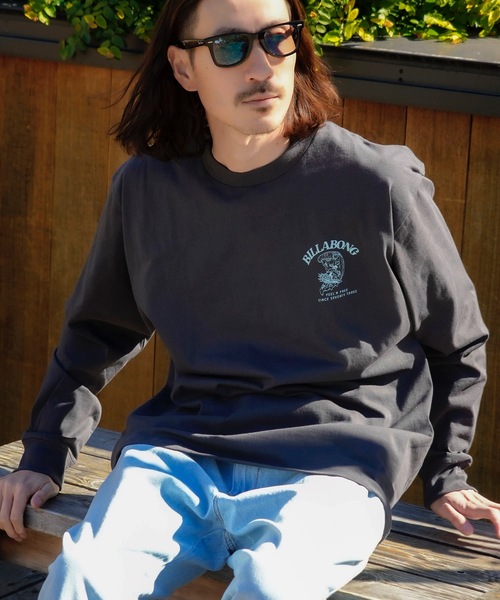BILLABONG(ビラボン)の「BILLABONG メンズ R STYLE SMU ロンT 【2025年春夏モデル】/ビラボン長袖ロンT(Tシャツ/カットソー・メンズ・ネイビー/クリーム/イエロー/ホワイト・X-LARGE/LARGE/MEDIUM)」の7枚目の写真