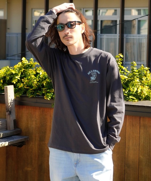 BILLABONG(ビラボン)の「BILLABONG メンズ R STYLE SMU ロンT 【2025年春夏モデル】/ビラボン長袖ロンT(Tシャツ/カットソー・メンズ・ネイビー/クリーム/イエロー/ホワイト・X-LARGE/LARGE/MEDIUM)」の8枚目の写真