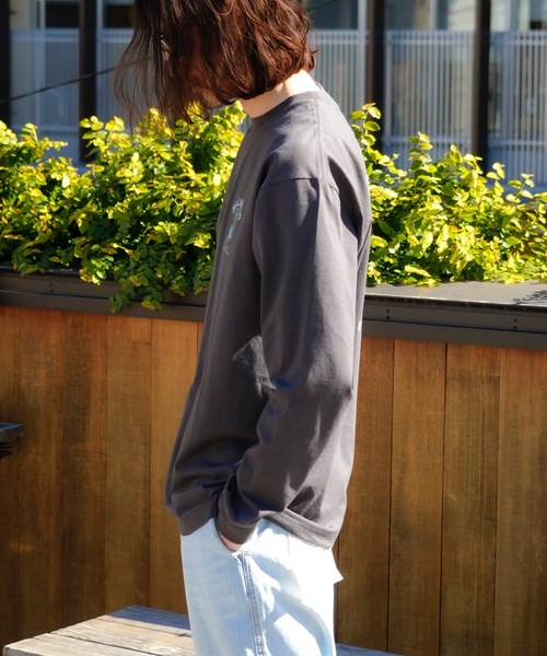 BILLABONG(ビラボン)の「BILLABONG メンズ R STYLE SMU ロンT 【2025年春夏モデル】/ビラボン長袖ロンT(Tシャツ/カットソー・メンズ・ネイビー/クリーム/イエロー/ホワイト・X-LARGE/LARGE/MEDIUM)」の9枚目の写真
