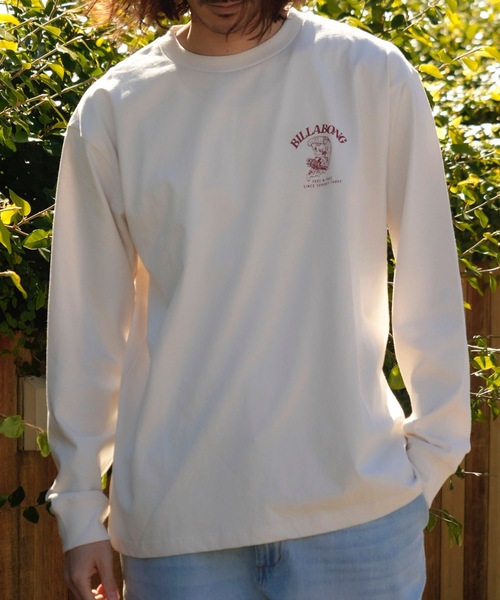 BILLABONG(ビラボン)の「BILLABONG メンズ R STYLE SMU ロンT 【2025年春夏モデル】/ビラボン長袖ロンT(Tシャツ/カットソー・メンズ・ネイビー/クリーム/イエロー/ホワイト・X-LARGE/LARGE/MEDIUM)」の16枚目の写真