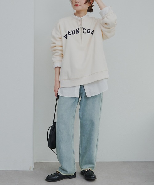 PUAL CE CIN（ピュアルセシン）の「縦ストレッチ足長デニムパンツ（デニムパンツ・レディース・ブルー/サックスブルー・SMALL/MEDIUM）」の6枚目の写真
