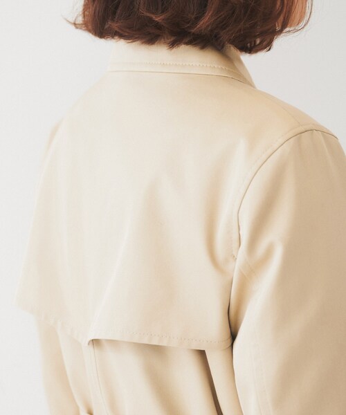 UNTITLED(アンタイトル)の「【オフィス/ハレの日】ライナー付きトレンチコート(トレンチコート・レディース・ライトベージュ/ライトグレー系9・00/01/02/03/04/42/44/46/48/50)」の20枚目の写真