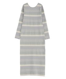 LAGUNAMOON | 2WAYチェックニットワンピース(ワンピース)