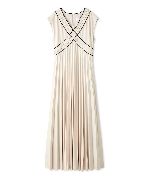 LILY BROWN(リリーブラウン)の「クロスデザインワンピース(ワンピース・レディース・アイボリー/ブルー/ダークネイビー・FREE)」の14枚目の写真