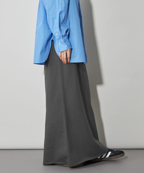 KOEISTORE スカート レディース 春 夏 春夏 黒 スウェット
