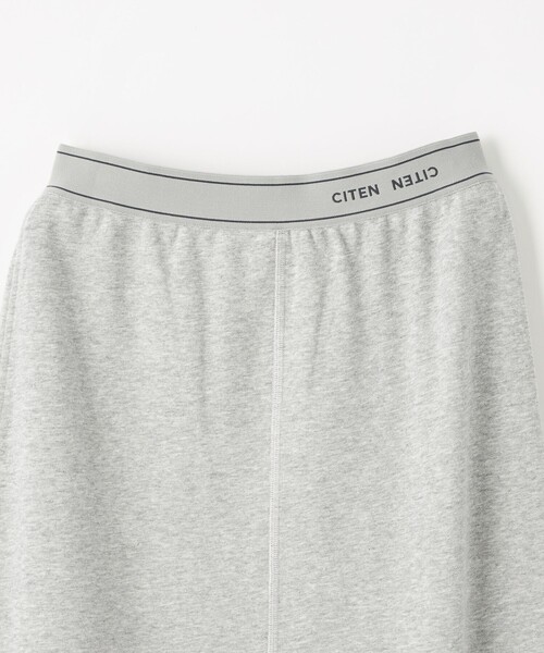 CITEN（シテン）の「＜CITEN＞ウエストロゴスウェットロングスカート（スカート・レディース・ダークグレー/ライトグレー・S/M）」の14枚目の写真