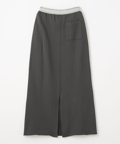 CITEN（シテン）の「＜CITEN＞ウエストロゴスウェットロングスカート（スカート・レディース・ダークグレー/ライトグレー・S/M）」の22枚目の写真