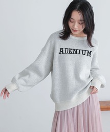 ロゴニットプルオーバー