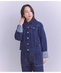 SIPULI（シプリ）の「Organic Cotton Denim ロールアップデニムジャケット（テーラードジャケット・レディース）」