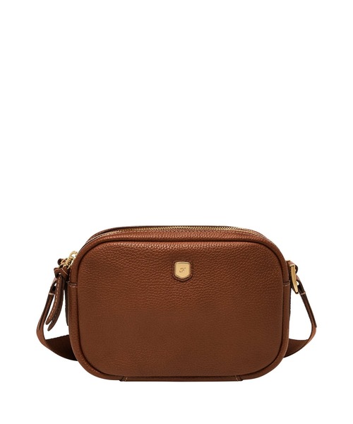 FOSSIL(フォッシル)の「フォッシル 斜めがけバッグ レディース レザー ブラウン スマホ収納可 ZB11121200(ショルダーバッグ・レディース・ブラウン・FREE)」の1枚目の写真