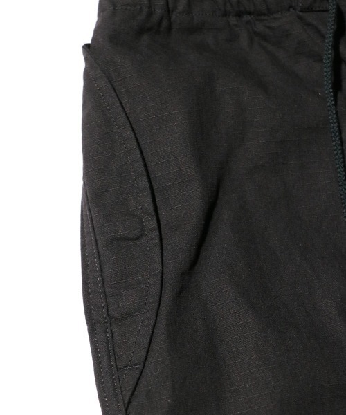 made in standard （メイドインスタンダード）の「MADE IN STANDARD / メイドインスタンダード FATIGUE UNIFORM PANT コットンリップストップ ファティーグパンツ イージーパンツ（その他パンツ・メンズ・ブラック・MEDIUM/LARGE）」の7枚目の写真