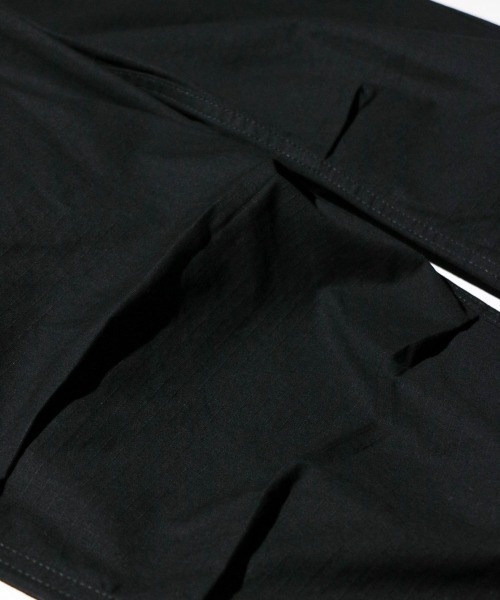 made in standard （メイドインスタンダード）の「MADE IN STANDARD / メイドインスタンダード FATIGUE UNIFORM PANT コットンリップストップ ファティーグパンツ イージーパンツ（その他パンツ・メンズ・ブラック・MEDIUM/LARGE）」の8枚目の写真