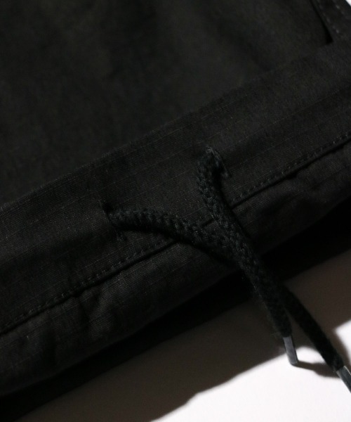 made in standard （メイドインスタンダード）の「MADE IN STANDARD / メイドインスタンダード FATIGUE UNIFORM PANT コットンリップストップ ファティーグパンツ イージーパンツ（その他パンツ・メンズ・ブラック・MEDIUM/LARGE）」の10枚目の写真