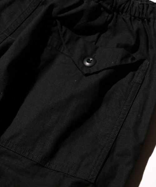 made in standard （メイドインスタンダード）の「MADE IN STANDARD / メイドインスタンダード FATIGUE UNIFORM PANT コットンリップストップ ファティーグパンツ イージーパンツ（その他パンツ・メンズ・ブラック・MEDIUM/LARGE）」の12枚目の写真