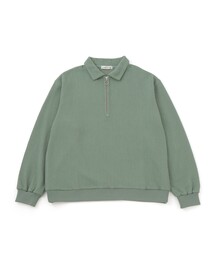 JUN STANDARD PICKS（ジュンスタンダードピックス）の「変化編みジップアップポロスウェット（スウェット）」