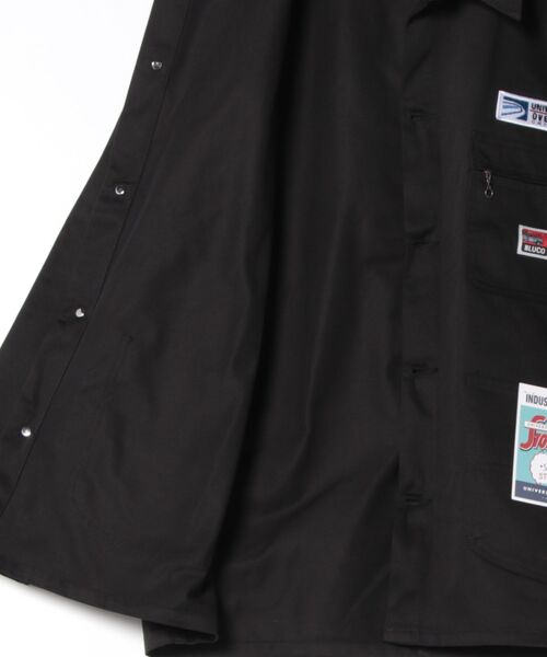UNIVERSAL OVERALL（ユニバーサルオーバーオール）の「【72】【UNIVERSAL OVERALL×BLUCO】WORKER’S COVERALL（ブルゾン・メンズ・ネイビー/ブラック・X-LARGE）」の5枚目の写真