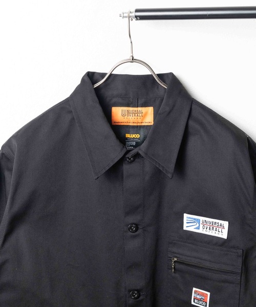 UNIVERSAL OVERALL（ユニバーサルオーバーオール）の「【72】【UNIVERSAL OVERALL×BLUCO】WORKER’S COVERALL（ブルゾン・メンズ・ネイビー/ブラック・X-LARGE）」の11枚目の写真