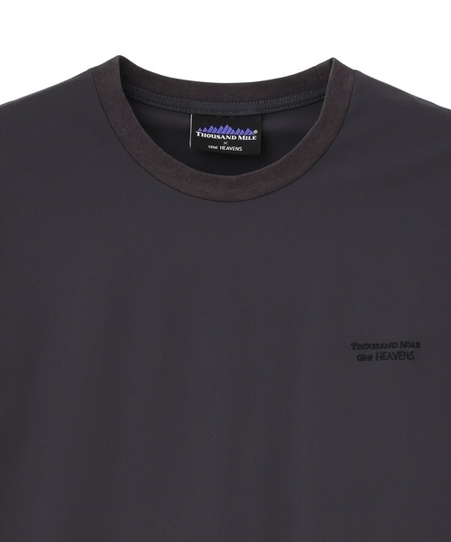 THOUSAND MILE（サウザンドマイル）の「【WEB限定】(THOUSAND MILExGENE HEAVENS)FRENCH SLEEVE TOP & TAPERED PANTS SET UP（ワンピース・レディース・ブラック/グレー・ONE SIZE）」の7枚目の写真