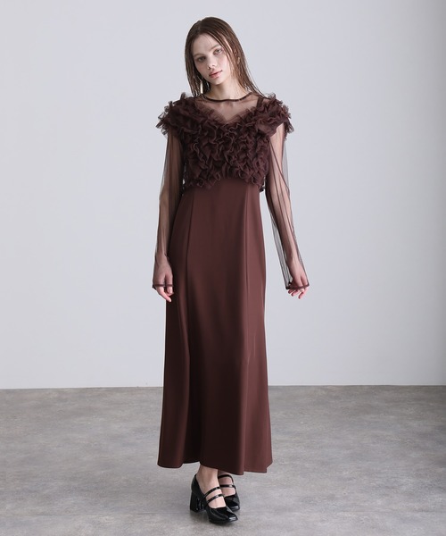 ＊美品＊atlo 袖あり&ミモレ丈同窓会3点セット セール】袖あり&ミモレ丈 同窓会 3点セットセレモニー 結婚式