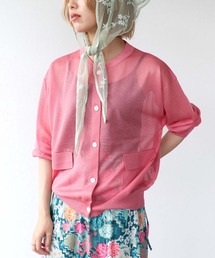 Three Four Time（スリーフォータイム）の「14Gシースルーニットカーディガン（カーディガン/ボレロ）」