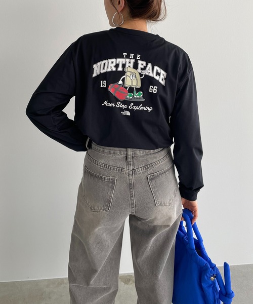 THE NORTH FACE（ザノースフェイス）の「【THE NORTH FACE KIDS】K's　TRAVELER　TEE（Tシャツ/カットソー・レディース・ホワイト/ブラック・FREE）」の13枚目の写真