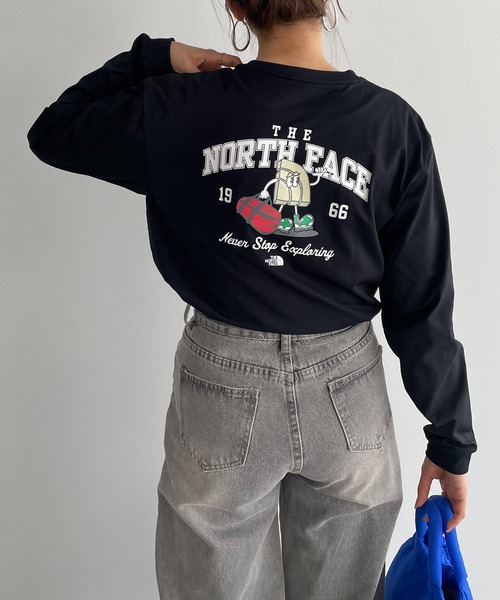 THE NORTH FACE（ザノースフェイス）の「【THE NORTH FACE KIDS】K's　TRAVELER　TEE（Tシャツ/カットソー・レディース・ホワイト/ブラック・FREE）」の11枚目の写真