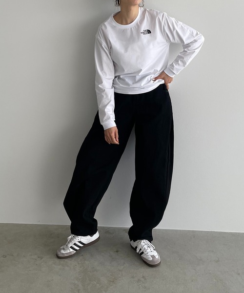 THE NORTH FACE（ザノースフェイス）の「【THE NORTH FACE KIDS】K's　TRAVELER　TEE（Tシャツ/カットソー・レディース・ホワイト/ブラック・FREE）」の6枚目の写真