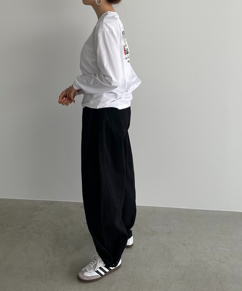 THE NORTH FACE（ザノースフェイス）の「【THE NORTH FACE KIDS】K's　TRAVELER　TEE（Tシャツ/カットソー・レディース・ホワイト/ブラック・FREE）」の7枚目の写真