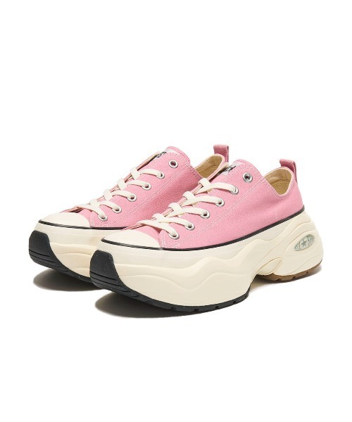 CONVERSE(コンバース)の「CONVERSE ALL STAR (R) SURGETRAINER OX(コンバース オールスター (R) サージトレーナー OX)(スニーカー・メンズ・ライトグレー/ピンク・23cm/23.5cm/24cm/24.5cm/25cm/25.5cm/26cm/26.5cm/27cm/27.5cm/28cm/29cm)」の1枚目の写真