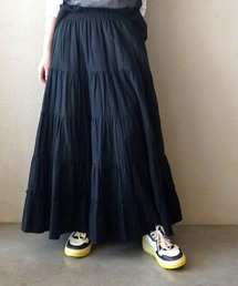 レイヤーガーゼ ギャザースカート