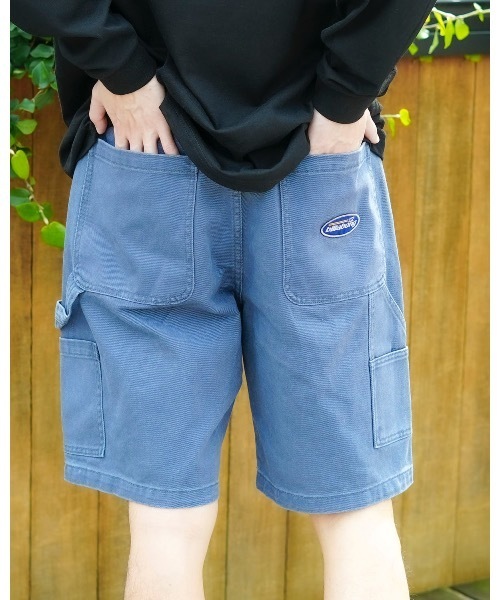 BILLABONG(ビラボン)の「BILLABONG メンズ BAD DOG WORKWEAR SHORT ショートパンツ 【2025年春夏モデル】/ビラボンヘビーウェイトデニムペインターボトムス(その他パンツ・メンズ・ブルー・28inch/30inch/32inch/34inch)」の10枚目の写真