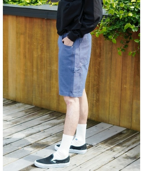 BILLABONG(ビラボン)の「BILLABONG メンズ BAD DOG WORKWEAR SHORT ショートパンツ 【2025年春夏モデル】/ビラボンヘビーウェイトデニムペインターボトムス(その他パンツ・メンズ・ブルー・28inch/30inch/32inch/34inch)」の14枚目の写真