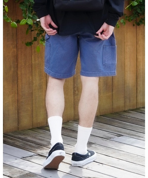 BILLABONG(ビラボン)の「BILLABONG メンズ BAD DOG WORKWEAR SHORT ショートパンツ 【2025年春夏モデル】/ビラボンヘビーウェイトデニムペインターボトムス(その他パンツ・メンズ・ブルー・28inch/30inch/32inch/34inch)」の13枚目の写真