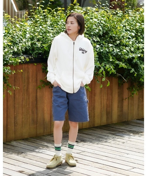 BILLABONG(ビラボン)の「BILLABONG メンズ BAD DOG WORKWEAR SHORT ショートパンツ 【2025年春夏モデル】/ビラボンヘビーウェイトデニムペインターボトムス(その他パンツ・メンズ・ブルー・28inch/30inch/32inch/34inch)」の9枚目の写真