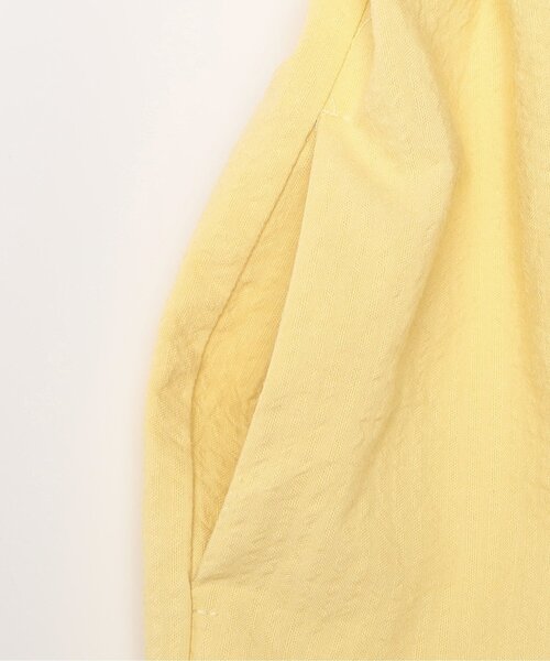 p.premier（ピードットプルミエ）の「【ジュニア対応】イロチ買いしたいシャーリングワンピース（ワンピース・キッズ・イエロー/グリーン/レッド/ピンク/ブラック/ブルー・140/130/120/110/100/90/80）」の7枚目の写真