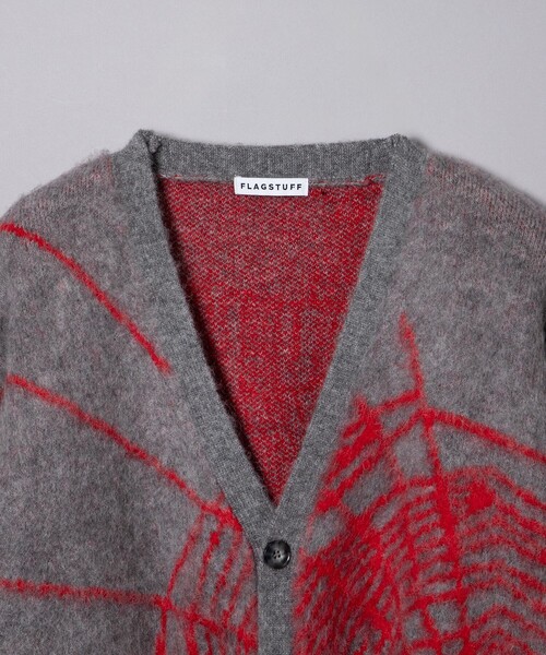 23AW-FS-21 SPIDER WEB MOHAIR CARDIGAN（カーディガン/ボレロ）｜F
