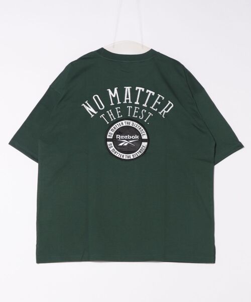 ZIP FIVE(ジップファイブ)の「【REEBOK】 バックロゴ ワッペン Tシャツ / 半袖 / ワンポイント 刺繍(Tシャツ/カットソー・メンズ・ブラック/グレイッシュベージュ/サックスブルー/グリーン・MEDIUM/LARGE/X-LARGE)」の6枚目の写真