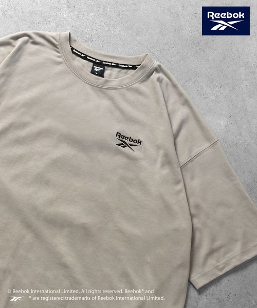 ZIP FIVE(ジップファイブ)の「【REEBOK】 バックロゴ ワッペン Tシャツ / 半袖 / ワンポイント 刺繍(Tシャツ/カットソー・メンズ・ブラック/グレイッシュベージュ/サックスブルー/グリーン・MEDIUM/LARGE/X-LARGE)」の22枚目の写真