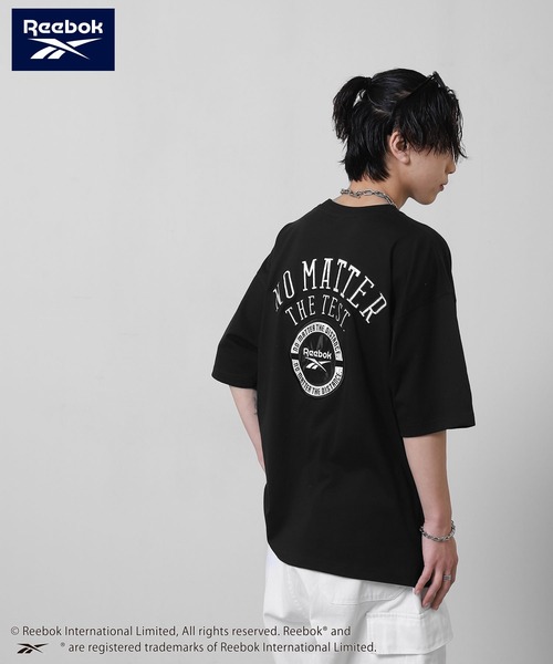 ZIP FIVE(ジップファイブ)の「【REEBOK】 バックロゴ ワッペン Tシャツ / 半袖 / ワンポイント 刺繍(Tシャツ/カットソー・メンズ・ブラック/グレイッシュベージュ/サックスブルー/グリーン・MEDIUM/LARGE/X-LARGE)」の11枚目の写真