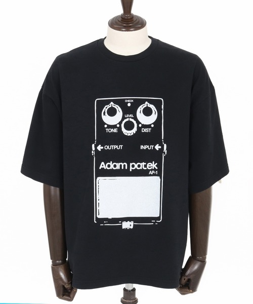 ADAM PATEK(アダムパテック)の「mt9513-distortion short sleeve T Tシャツ(Tシャツ/カットソー・メンズ・ブラック/ホワイト/オレンジ・2/1)」の15枚目の写真